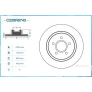 ���� ��������� ������ FORD Focus 04-/08-/Volvo C30/C70 (TRW DF4422) C220R0743 Cworks C220R0743 Cworks C220R0743 C220R0743 ����
