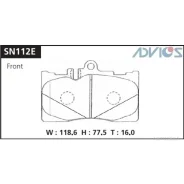 �������� ��������� ������� Advics �������� Advics SN112E Advics SN112E SN112E ����