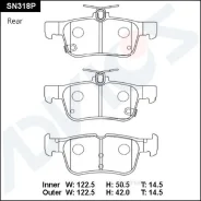 �������� ��������� ������� Advics Advics SN318P Advics SN318P SN318P ����