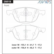 �������� ��������� ������� Advics �������� Advics SN918 Advics SN918 SN918 ����