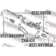 ���������� ������� ������ Febest 0121GSV50RH Febest 0121GSV50RH 0121GSV50RH ����