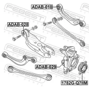 ����������� ������ ����� Febest ADAB029 Febest ADAB029 ADAB029 ����