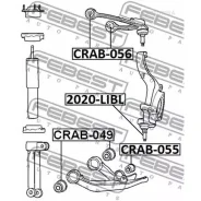 ����������� ��������� ������� ������ Febest CRAB055 Febest CRAB055 CRAB055 ����
