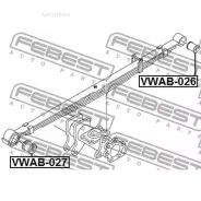 ����������� ������� ������ VW Amarok 2010-2016 VWAB-026 Febest VWAB026 Febest VWAB026 VWAB026 ����