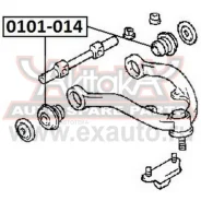 ����������� ��������� �������� ������ Toyota Crown GS130 1987-1989 ASVA 0101014 ASVA 0101014 0101014 ����