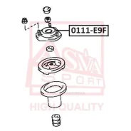 ����� ��������� ������������ Toyota Corolla AE9#/CE9#/EE9# 1987-1992 ASVA 0111E9F ASVA 0111E9F 0111E9F ����