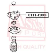 ����� ��������� ������������ Toyota CAMI J100E/J102E/J122E 1999-2005 ASVA 0111J100F ASVA 0111J100F 0111J100F ����