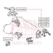 ������� ��������� AT Toyota Carina ASVA 0112ST190RAT ASVA 0112ST190RAT 0112ST190RAT ����