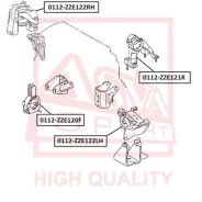 ������� ��������� ����� Toyota Toyota Corolla CE120/NZE12#/ZZE12# 2000-2008 ASVA 0112ZZE122LH ASVA 0112ZZE122LH 0112ZZE122LH ����