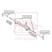 ���������� ������� ������ Toyota Highlander 2007-/RX 2008- ASVA 0121GYL15R ASVA 0121GYL15R 0121GYL15R ����