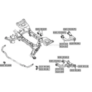����������� ������� �������� ������ �������� Nissan Nissan Pathfinder R51 2005- ASVA 0201R51RUP1 ASVA 0201R51RUP1 0201R51RUP1 ����