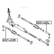 ���������� ������� ����� Nissan Teana J32 2008- ASVA 0221J32L ASVA 0221J32L 0221J32L ����
