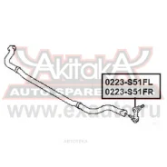 ���� ������������� �������� ������ Infiniti FX35/50 (S51) ASVA 0223S51FR ASVA 0223S51FR 0223S51FR ����