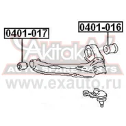 ����������� ������ ������� ������ Mitsubishi Mitsubishi Delica P05W/P15W/P25W/P35W 1989-1999 ASVA 0401016 ASVA 0401016 0401016 ����