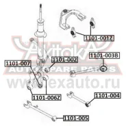 ����������� ������ ����������� ������ �������� Chevrolet Chevrolet Epica (V250) 2007- ASVA 1101003B ASVA 1101003B 1101003B ����