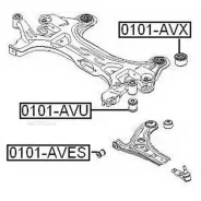 ����������� ��������� ���������� �������� Chevrolet AVEO T200 2002-2006 ASVA 1101AVU ASVA 1101AVU 1101AVU ����