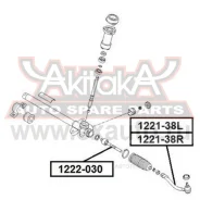 ���������� ������� ����� Hyundai Elantra HD 2006- ASVA 122138L ASVA 122138L 122138L ����