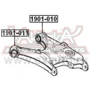 ����������� ������� ������� ������ BMW 5-Serie E39 1995-2003 ASVA 1901010 ASVA 1901010 1901010 ����