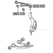 ����������� ��������� �������� ������ JEEP JEEP Cherokee 01-04JEEP Liberty 04-07 ASVA 2001015 ASVA 2001015 2001015 ����