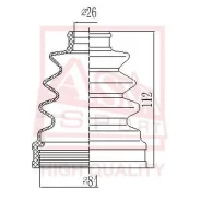 ������� ���� (�������� ��� ������) 26x74x105 Mazda FORD ASVA ASBT107 ASVA ASBT107 ASBT107 ����