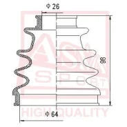 ������� ���� (�������� ��� ������) 26x65x93 Toyota Camry(88-96) ASVA ASBT99 ASVA ASBT99 ASBT99 ����