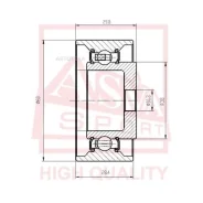 ����� �������� Hyundai Tucson 2004-2010 ASVA HYBP024 ASVA HYBP024 HYBP024 ����