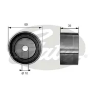 ����� �������� ����� ��� 7786-21041 Gates T41040 Hyundai Coupe/Santa Fe/Sonata/Trajet 6/98- Gates T41040 T41040 ����