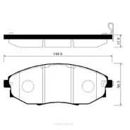 ������� ��������� HSB HP2015 Chevrolet Epica 04-06 / Suzuci Verona 04-06 / Daewoo Tosca 06- HSB HP2015 HP2015 ����