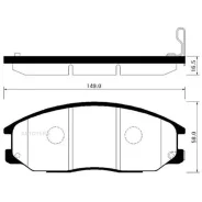 ������� ��������� HSB HP4007 Ssangyong Actyon 06-, Kyron 05-, Rodus 04- HSB HP4007 HP4007 ����