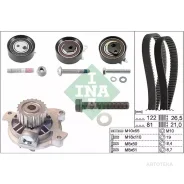 ������ ��� [122x26,5 + 081x21] + 3 ������ + ����� INA 530048430 VW T4/LT 28-35/28-46 2.5TDI 95-06 INA 530048430 530048430 ����
