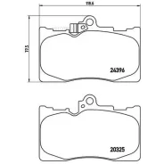 ������� ��������� �������� Brembo P83072 Brembo P83072 P83072 ����