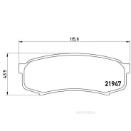 ������� ��� Toyota LAND Cruiser Pickup _J7_ 11/01-02/07 Brembo P83024 Brembo P83024 P83024 ����