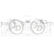 ��� ��������� ������ JUST Drive JCA0001 RE Megane I (BA) 99-02; JUST Drive JCA0001 JCA0001 ����