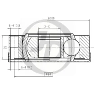 ���� ���������� 161014 JUST Drive JCN0110 AU 80 (8C, B4) 2.0 E 16V (103 kW) 08.92 -12.94; AU A6 / A6 Avant (4A, C4) 2.0 (74/85 kW) 06.94 -12.97; AU 10...