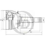 ���� ������� DW002 JUST Drive JCT0085 DW Lemans 1.5 01.87 -; Nexia / Cielo 1.5 (52/55 kW) 02.95 -8.97; JUST Drive JCT0085 JCT0085 ����