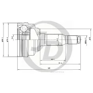 ���� ������� JUST Drive JCT0237 CH Lacetti 03-; DW Espero 95-99; JUST Drive JCT0237 JCT0237 ����