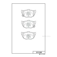 ������� ���������, ������ Kashiyama D1113M HY Tiburon, Elantra 95-; Kashiyama D1113M D1113M ����