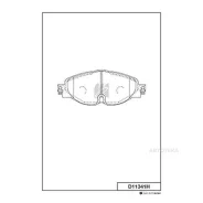 ������� ��������� Kashiyama D11341H AUDI A3, TT, Skoda Octavia III 12-, VW Golf, Passat 14- F Kashiyama D11341H D11341H ����