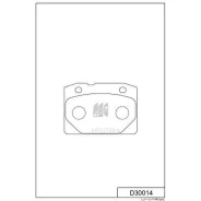������� ���������, �������� Kashiyama D30014 LADA 2101-07 81-; Kashiyama D30014 D30014 ����