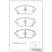 ������� ���������, �������� Kashiyama D2357MHP Toyota Camry (_V7_, _VA7_, _VH7_) 2.5 (ASV70_) 2017-; Toyota RAV 4 V (_A5_, _H5_) 2.0 VVTi (MXAA52) 201...