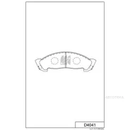 ������� ���������, �������� Kashiyama D4041 IS ELF 93-, Condor 95- Kashiyama D4041 D4041 ����