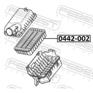 ������ ��������� Mitsubishi Lancer 07-/Outlander/Peugeot 4007 Febest 0442002 Febest 0442002 0442002 ����