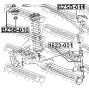 ������ ������������� �������� Mercedes BENZ ML 270 CDI 163. BZSB-011 Febest BZSB011 Febest BZSB011 BZSB011 ����
