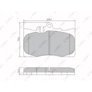 ������� ��������� �������� Lexus LS430 00-06 Lynxauto BD7568 Lynxauto BD7568 BD7568 ����