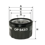 ������ �������� Filtron OP6433 Filtron OP6433 OP6433 ����
