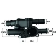 ��������� Mahle TM1105 VW Golf 97-05, Passat 05-10, Polo 95-01, Touran 03-07; AU A3 00-07; SK Octavia 00-10; Mahle TM1105 TM1105 ����