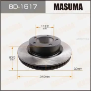 ���� ��������� Masuma, front Toyota LAND Cruiser / UZJ200, URJ202 Masuma BD1517 Masuma BD1517, �������� BD1517 ����