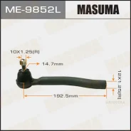 ���������� ������� ���� Masuma Nissan JUKE / F15 10-20 LH Masuma ME9852L Masuma ME9852L, ����� ME9852L ����