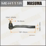 ���������� ������� ���� Masuma Honda FIT/ GE6, GE8 Masuma MEH111R Masuma MEH111R MEH111R ����
