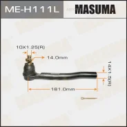 ���������� ������� ���� Masuma Honda FIT/ GE6, GE8 Masuma MEH111L Masuma MEH111L MEH111L ����